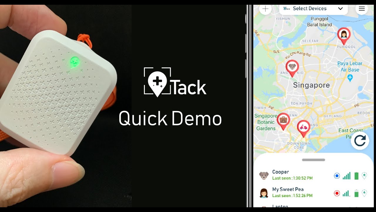 Tack GPS Quick Demo see how easy it is to use it YouTube