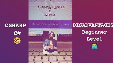 CSHARP Tutorial - C# Disadvantages For Development (Beginner Level) Programming - Technology IT