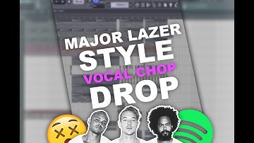 Fl Studio: Major Lazer Style Vocal Chops Pop FLP