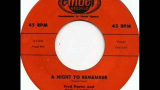 FIVE SATINS     A Night To Remember     JAN '58 chords