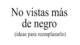 BASTA de usar NEGRO, alternativas para no vestir siempre de NEGRO | tu coach de imagen