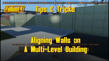 Aligning Walls On Multi-Level Buildings