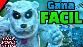 Como VENCER a Glaciator En FNAF WORLD ULTRA!! [Guía SENCILLA 🔥]