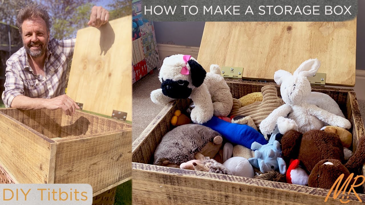 How to Make a STORAGE BOX - Simple step by step guide with Martin ...