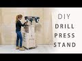 DIY Mobile Drill Press Stand