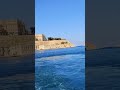 #4748 TRAVEL TIME - Viewing Cruise Ship While Riding a Ferry Boat (Part 2), Valletta, Malta, Europe