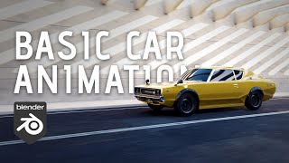 Basic Car Animation in Blender [Quick & Easy!]