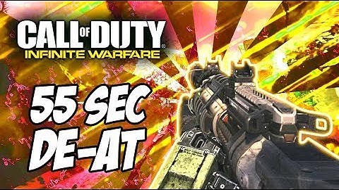INFINITE WARFARE: *INSANE* 55 SEC DE-AT + 70 KILL TDM AND 48 GUN STREAK W/"KBAR IGLOO BUSTER"!