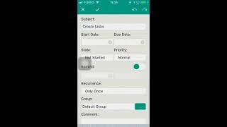 How to create and delete a task in Efficcess App