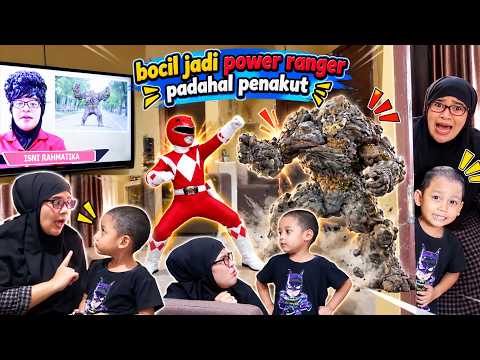 Azufi Saves Mom by Becoming a Power Ranger Even Though He's Actually a Scaredy-Cat
