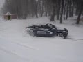 BMW 5 GT снег (snow) — дрифт
