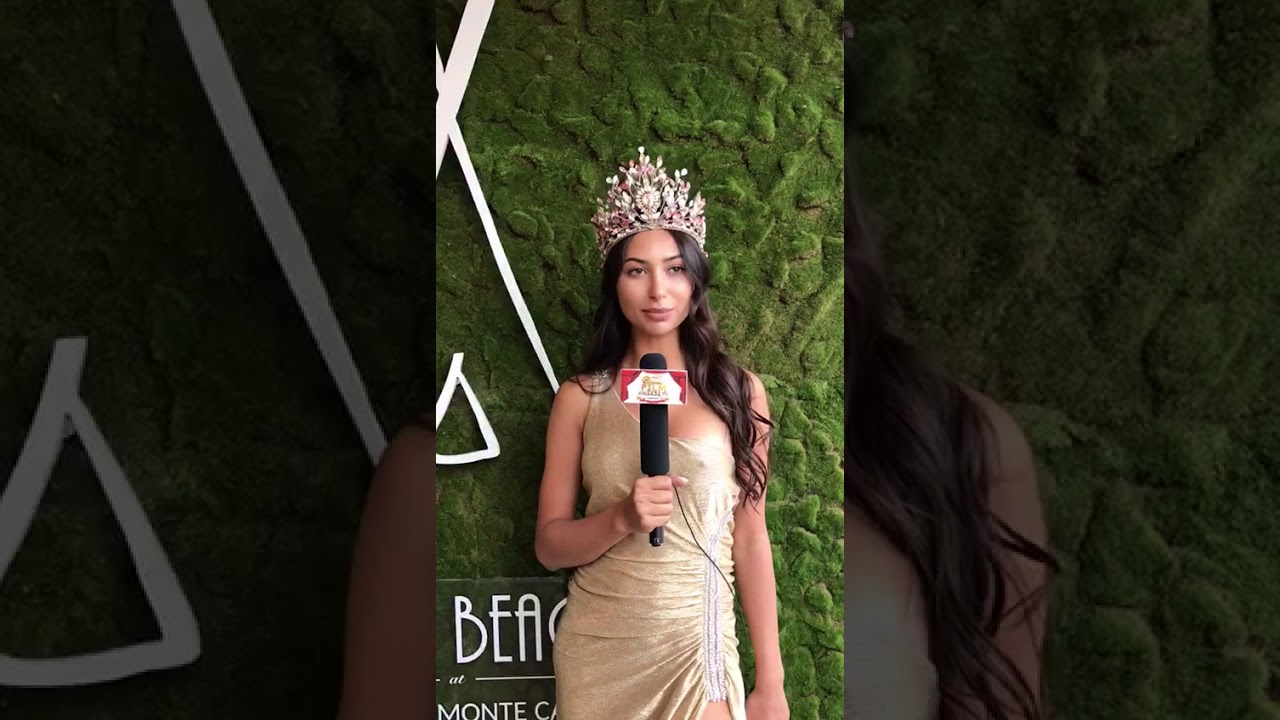 Miss Pakistan World Anzhelika Tahir on the red carpet in Cannes Film Festival