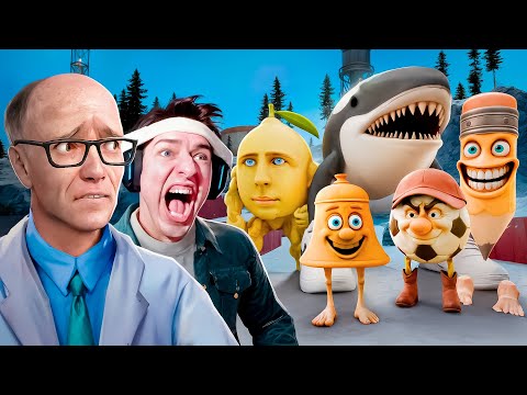 100 ИГРОКОВ ПРОТИВ НОВЫХ СЕКРЕТНЫХ ИТАЛЬЯНСКИХ МЕМОВ! АНАТОХИЧ и ДРЫНДА в Garry’s Mod