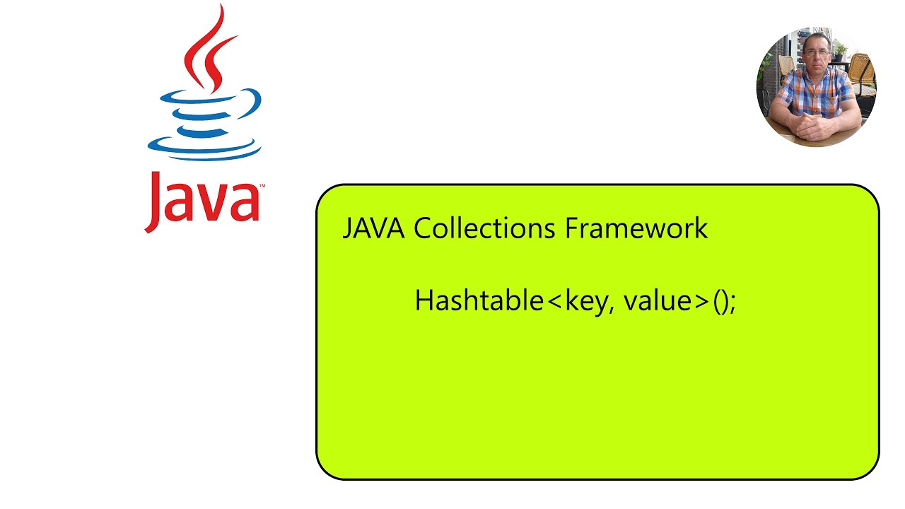 JAVA Collections Framework (Part 7) Hashtable. - YouTube