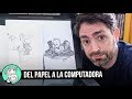 Como pasar un dibujo a digital | Photoshop