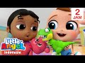 Belajar Berbagi Mainan | Little Angel Bahasa Indonesia | Kartun dan Lagu Anak