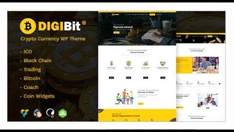 Digi Bitcoin - Cryptocurrency Bitcoin & Mining Theme | Themeforest Templates