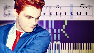 BROTHER (Gerard Way) - Piano Tutorial with Vocals