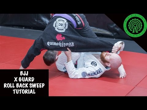 BJJ X-Guard Roll Back Sweep Tutorial