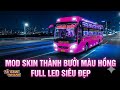 Hướng Dẫn Mod Skin Xe Khách Thành Bưởi Màu Hồng Full LED Cực Cháy &amp; Siêu Đẹp 