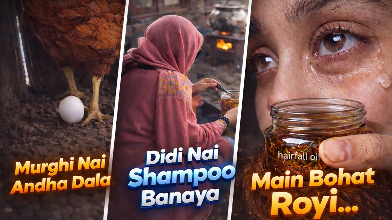 😭 Aaj Bohat Royi 💔 | Ghar Ka Shampoo Aur Hairfall Oil 🧴🌿