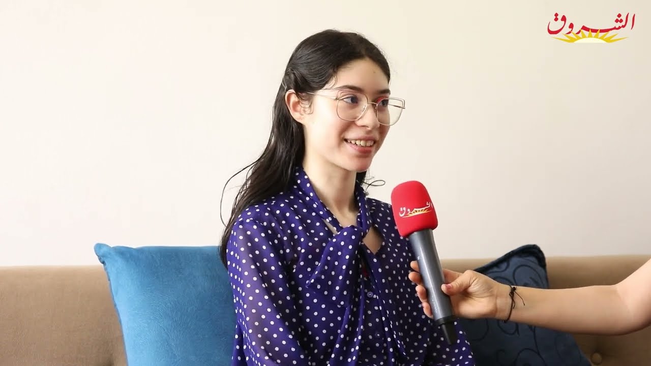 غفران عبيد صاحبة أعلى معدل في شعبة العلوم التجريبية: 