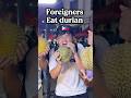 I love durian 😍🇵🇭 #foryou #travel #philippines #shorts #funny #yummy #exotic #fruit #japanese