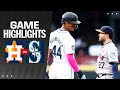Astros vs mariners game highlights 52724  mlb highlights