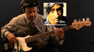 Video thumbnail of "Tupac  - All eyez on me -  Bass cover"