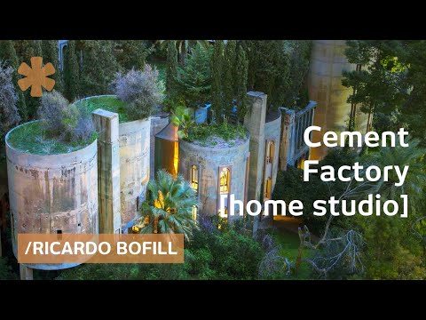 Videó: A cementgyár Ricardo Bofill lakó- és kiállítótérré történő átalakítása