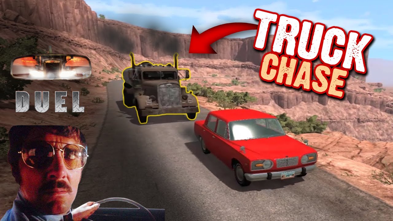 Duel 1971 | BeamNG Drive Short Video