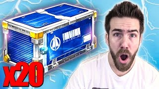 20 NEW TURBO ROCKET LEAGUE CRATE OPENING!