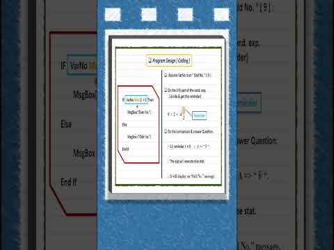 Grade 9 | ICT | Odd No. Mod Function in VB.Net 2023 ( Arabic Edition ).