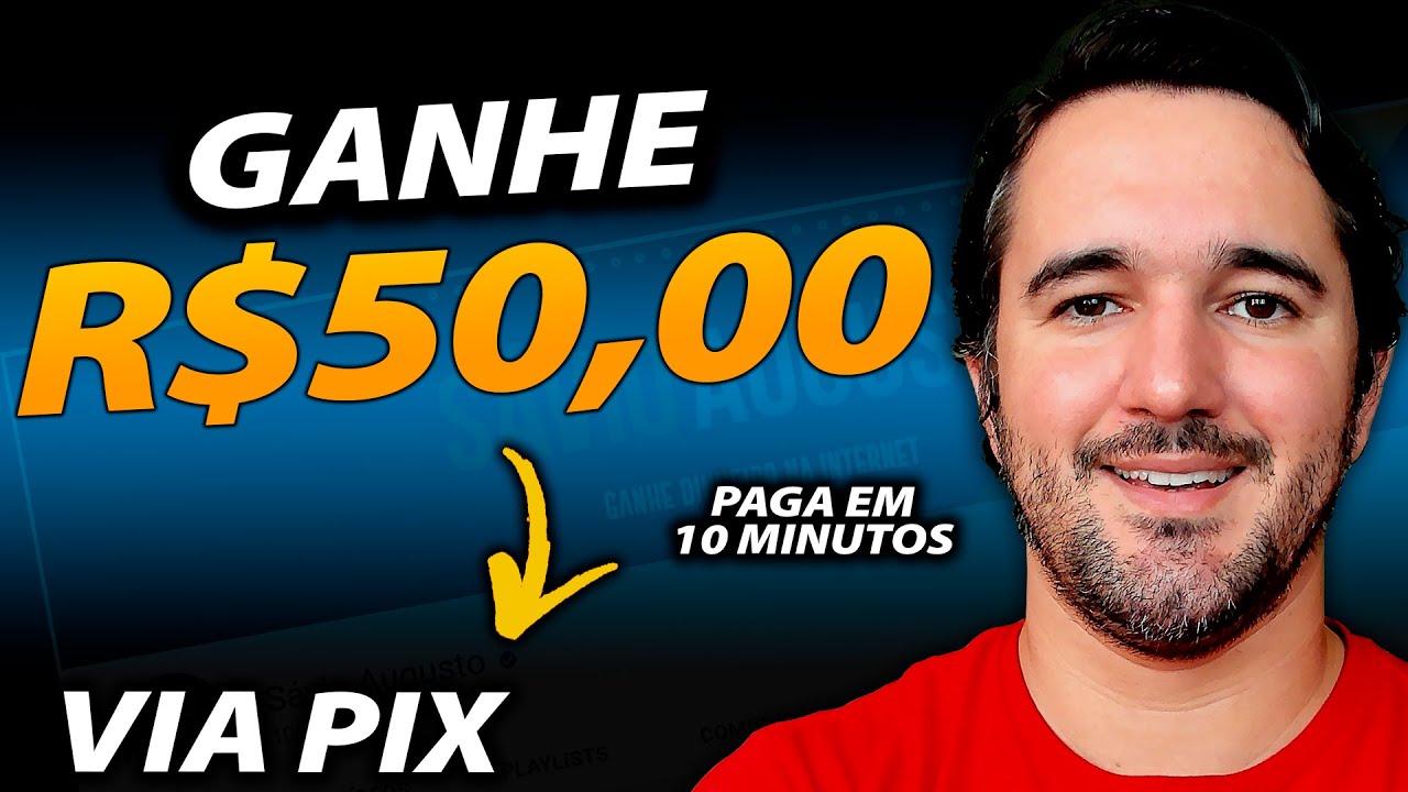 R$50,00 Via Pix – App Paga Em 10 Minutos – Aplicativo Para Ganhar Dinheiro