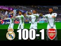 FIFA 23 | RONALDO, MESSI, MBAPPE, NEYMAR, ALL STARS | REAL MADRID 100 - 1 ARSENAL | UCL FINAL