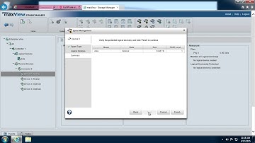 Assigning Hot Spares in maxView Storage Manager