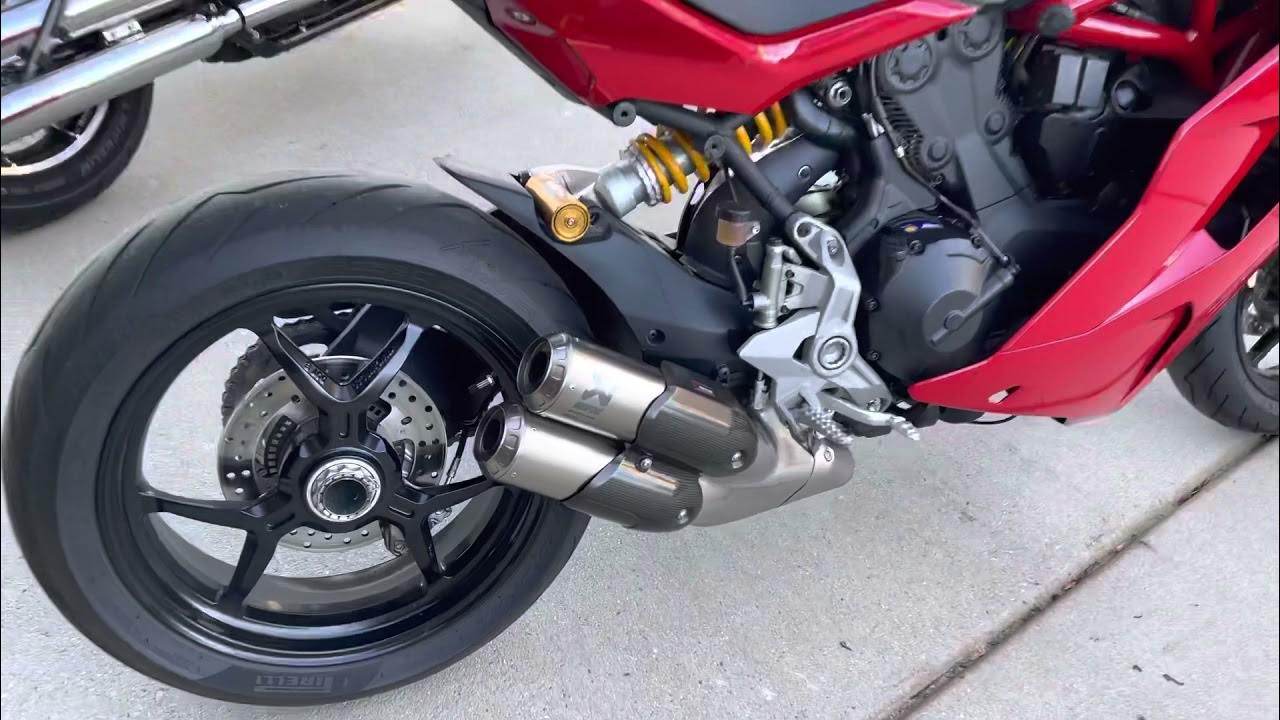 ducati supersport akrapovic full exhaust