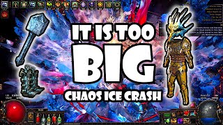CHAOS crit Ice Crash. Str stacking. SHRINE build - Path of Exile (3.12 Heist)