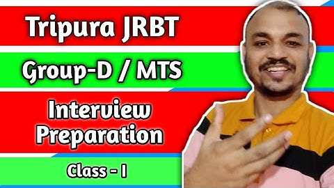 JRBT Group-D Interview Preparation I Q&A | Class-1