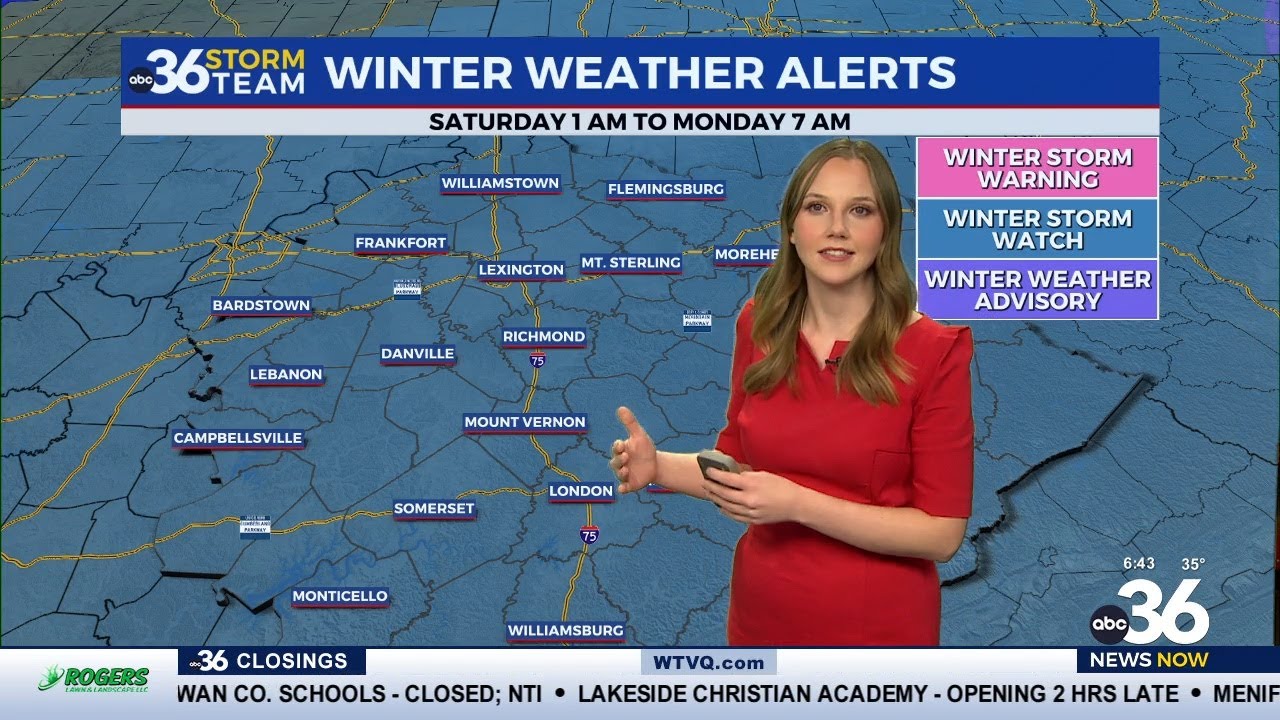 Thursday's weather is the calm before the weekend winter storm - YouTube