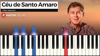 Céu de Santo Amaro - Flávio Venturini | Piano Tutorial