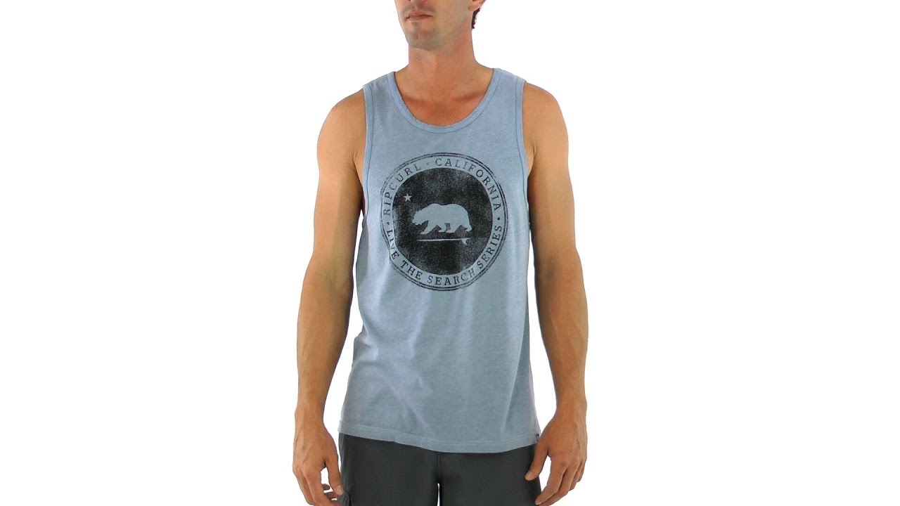Rip Curl Men's Search Cali Bear Tank | SwimOutlet.com