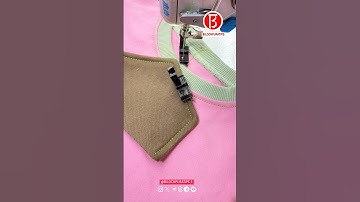 Sewing Tools And Tutorial Middle material retaining edge presser foot Part 01