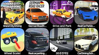 Grand City Driving, Gearman Road Race, Drive and Park, real Car Parking, Wheel Scale, Real Car Park screenshot 2