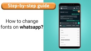 How to change font on whatsapp? #shorts | Secret tricks 2021 | Bobble Keyboard app | Chatting Tips screenshot 5