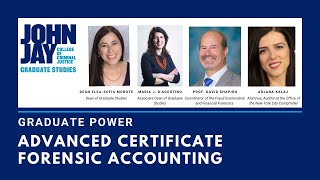 Advanced Certificate Forensic Accounting