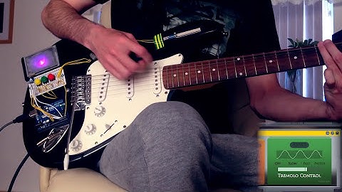 My GuitArduino Project (w MaxMSP/M4L) - Quick Example Video