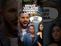 Drake VIOLATED Kendrick and his WIFE with Dave Free Cheating Allegations ‼️😳 #shorts #drake