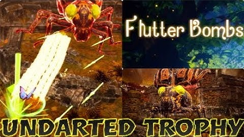 FLUTTER BOMBS, Undarted Trophy, Do not get hit by the darts, Ps4 PrO