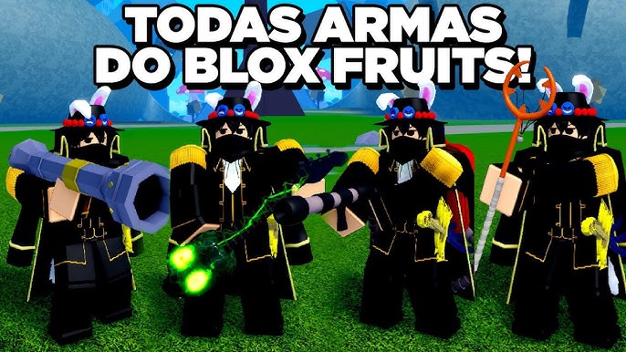 COMO PEGAR TODAS AS ARMAS(GUNS) DO SEA 1 NO BLOX FRUITS 